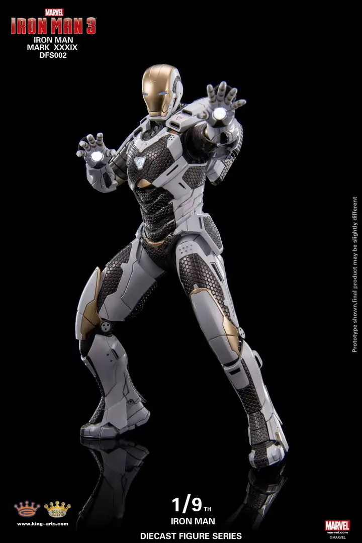 

King Arts KA 1/9 Scale Avengers Age of Ultron Iron Man MK Mark 39 Figure DFS002 Action Figure Doll Toys Collectible F Children