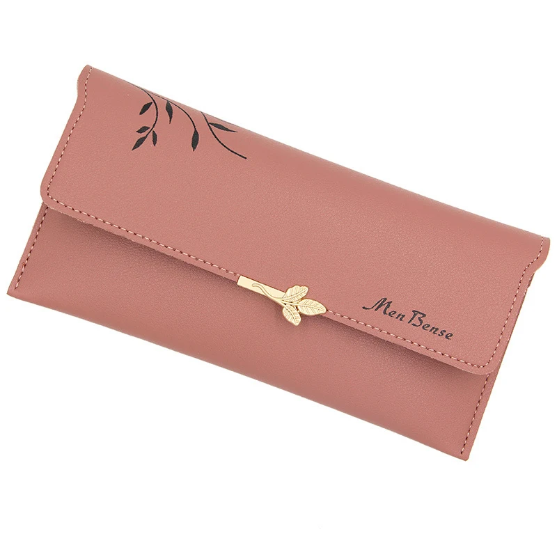 

MoneRffi Women Wallets and Purses Plaid PU Leather Long Wallet Hasp Phone Bag Money Coin Pocket Card Holder Female Wallets Purse