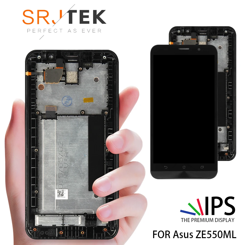 

Original Tested 1280x720 For ASUS Zenfone 2 ZE550ML LCD Touch Screen with Frame Digitizer For ASUS Zenfone 2 ZE550ML LCD Display