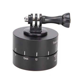 

JETTING 360 Degree Time lapse Auto Rotate Camera Tripod Head Base 360 Rotating Timelapse For Gopro Camera SLR For Iphone