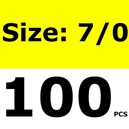 [100 шт.] безупречный крючок высокое углеродный острый точки для рыбалки в соленых водах осьминог джиг запасные Крючки Размеры 6 4 2 1 1/0 2/0 4/0 6/0 8/0 10/0 - Цвет: 100PCS Size 7l0