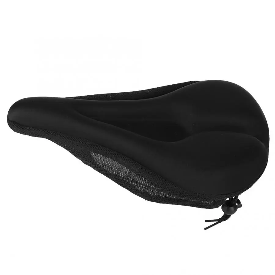 

3D Silicone Gel Pad Bike Bicycle Saddle Covers Soft Thick Cycling Cycle Seat Cushion For Bicycle Accessories Bike Saddle Cover