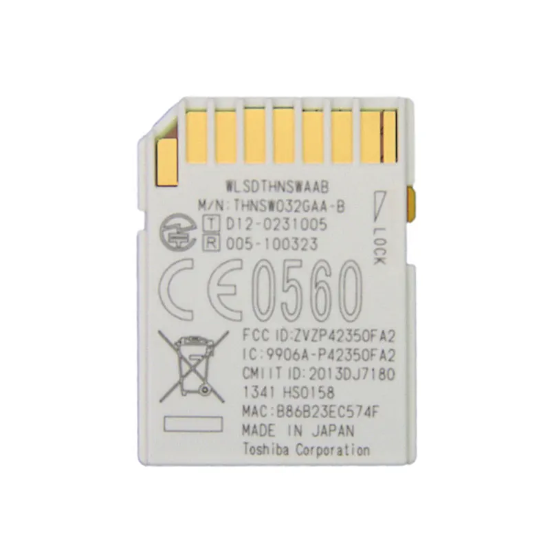 TOSHIBA-Flash-Air-W-03-Memory-Card-32GB-16GB-wifi-SD-Card-Class-10-Wireless-SDHC