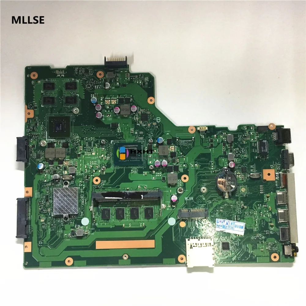 MLLSE For ASUS X75VD Laptop motherboard with 4GB RAM graphics card