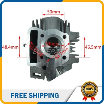 

110cc Air-cooled Cylinder Head For Lifan 110cc Dirt Bike Automatic Wave Automatic Clutch 3+1 Reverse Gear Engine Motorcycle Part