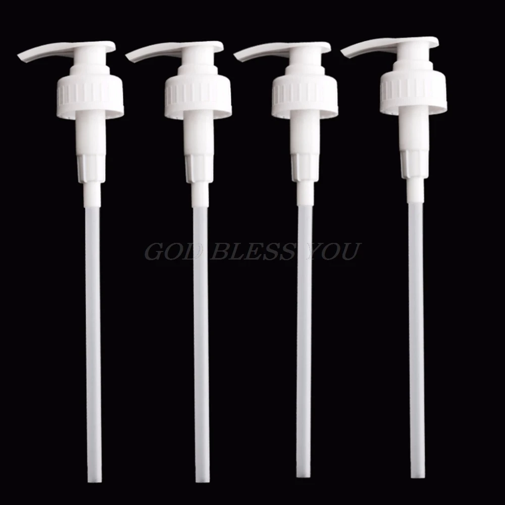 

33 Teeth Plastic Shampoo Conditioner Pump for Empty Refillable Bottles White