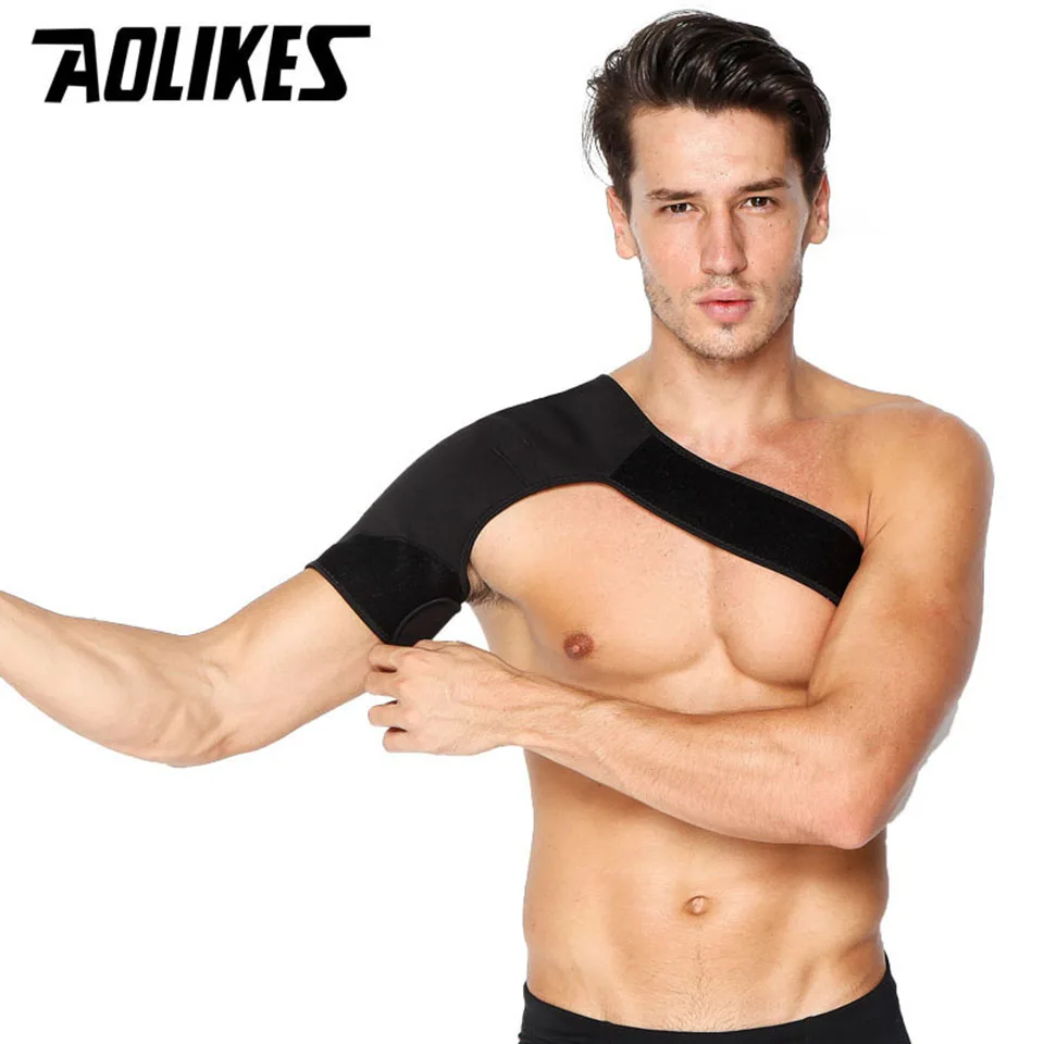 AOLIKES 1 шт. дышащая защита для плеч Бинт Эластичный плечевой поддерживает