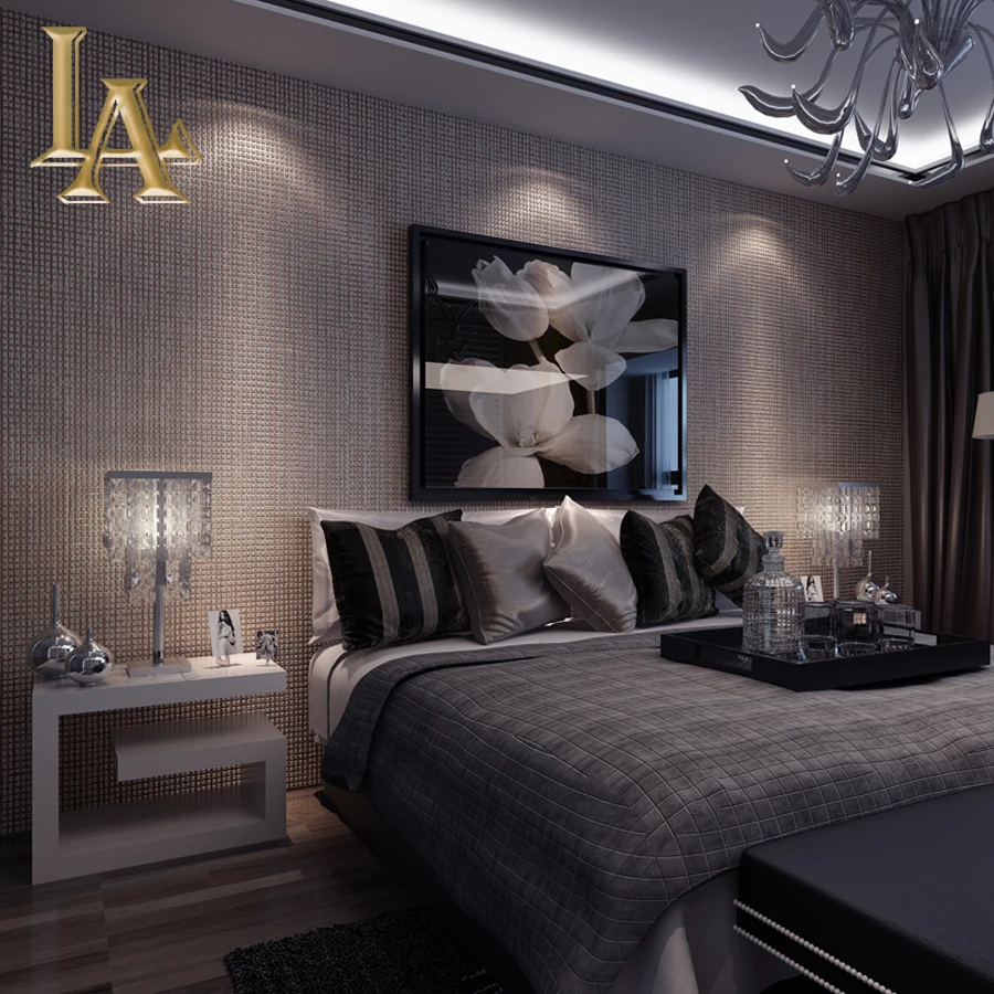 Moderne Eenvoudige Luxe Interieur Gevlokt Plaid Geweven Gestreepte ... Moderne Eenvoudige Luxe Interieur Gevlokt Plaid Geweven Gestreepte ...