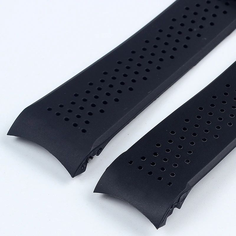 عالية الجودة سيليكون Watchbands ل كاريرا AQUARACER حزام (استيك) ساعة حزام 22 ملليمتر 24 ملليمتر الرجال الرياضة الغوص حزام مطاط مقاوم للمياه