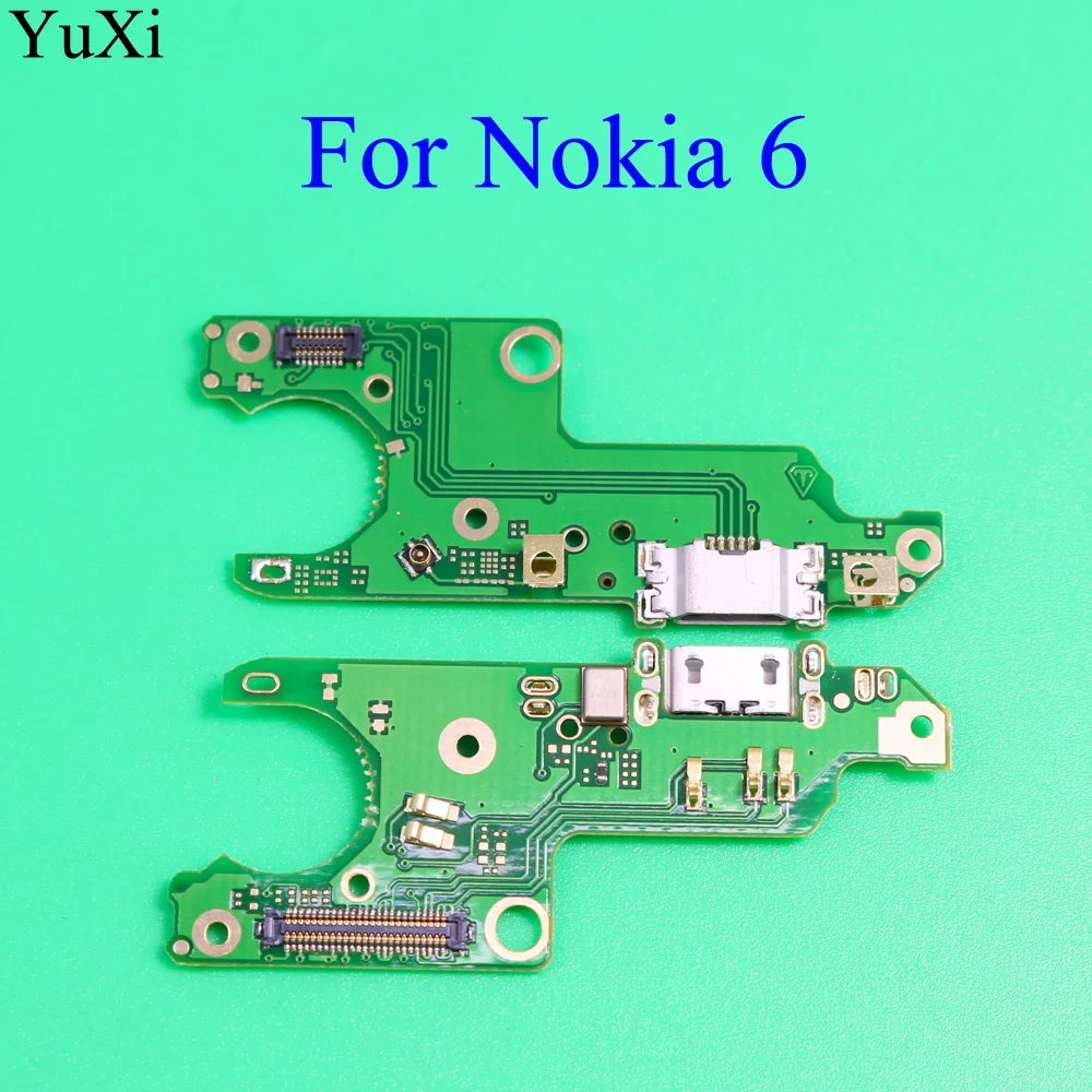 YuXi Genuine for Nokia 6 TA-1033 TA-1039 TA-1021 TA-1025 TA-1000 TA-1003 Charge Port Connector USB Charging Flex Cable