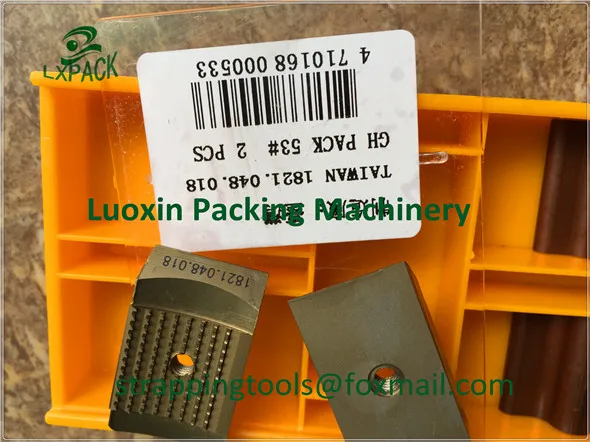 Acme Columbia Fromm Gerrard MIP Orgapack Polychem Rapz Samuel Signode SRP Teknika Titan Uline Ybico JK Generica MGB Centaur Greiner ITATOOLS Kihlberg Kippes ZRTool Poly Steel Strap Banding Tools bander spare par (202)