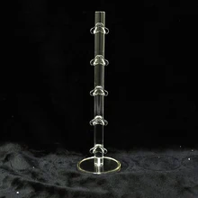 Высокое качество белый прозрачный акриловый 5 пар очки дисплей реквизит солнцезащитные очки шоу держатель пластиковая стойка рамка