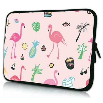 

Notebook Laptop Bags & Cases 10 10.1 12 13 14 15.4 15.6 17 15 Hot Flamingo Neoprene Briefcase Tablet Shell Pouch Bag For iPad HP