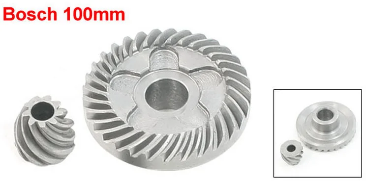 

Replacement Part Spiral Bevel Gear Pinion Set for Bosch 100mm Angle Grinder