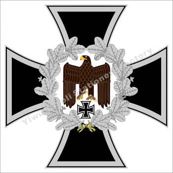 

Germany Eagle-A Flag 120X120cm (3x5FT) 120g 100D Polyester Double Stitched High Quality Banner Free Shipping