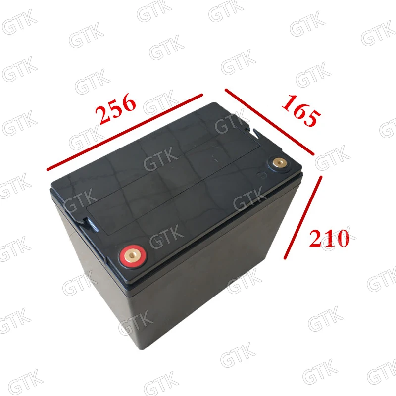 Водонепроницаемый Литий титанат 12 в 30 Ач LTO батарейный блок BMS 5S для лодки RV