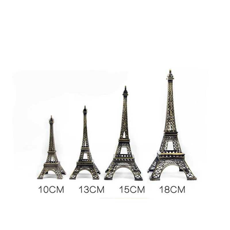 decor crafts bronze multi size paris eiffel tower figurine statue eiffel tower size