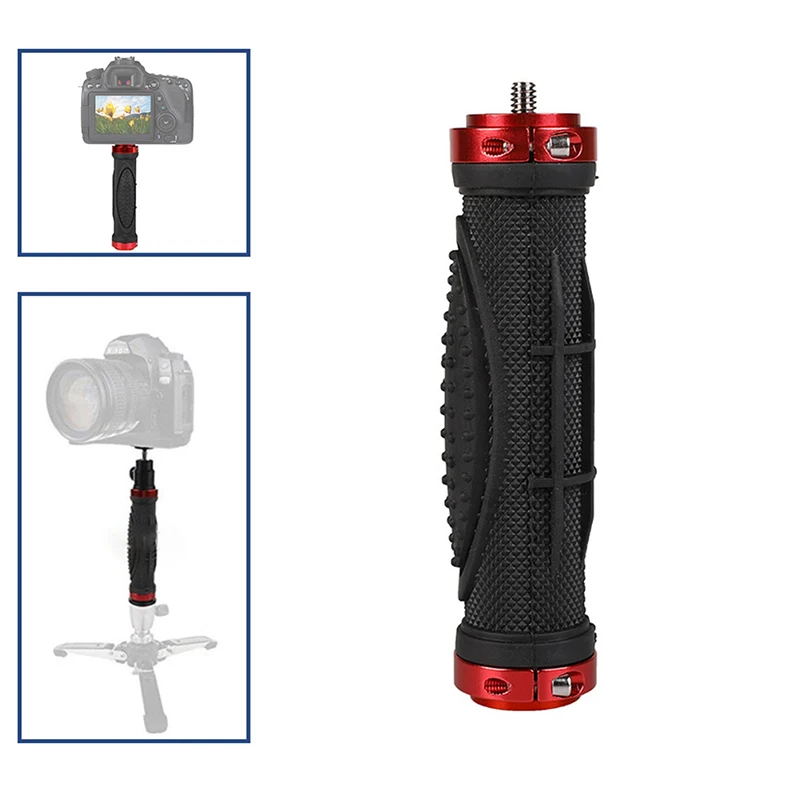 1/4 ''Handle Grip Stabilizer ผู้ถือขาตั้ง Handheld ขาตั้งกล้องสำหรับ