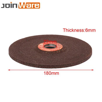 

1Pc 180MM 7" Resin Cutting Wheel Grinding Disc Saw Blade For Iron Copper Metal Rotary Abrasive Tools 22MM Bore 1/4" Thickness
