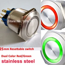 16mm 19mm 22mm 25mm Dual Color bi-color RED/GREEN Ring LED 1NO1NC Reset Momentary Anti-Vandal Electric Car Push Button Switch 16mm 19mm 22mm 25mm Dual Color bi-color RED/GREEN Ring LED 1NO1NC Reset Momentary Anti-Vandal Electric Car Push Button Switch