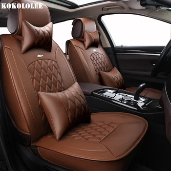 

KOKOLOLEE pu leather Car Seat Cover for Jac All Models Rein seat cover 13 s5 faux s5 auto accessories car-styling