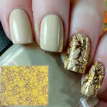 Тисненые стикеры 3D на ногти Nail Art Цветущий цветок наклейки Советы украшения DIY 2 листа мода блеск для ногтей