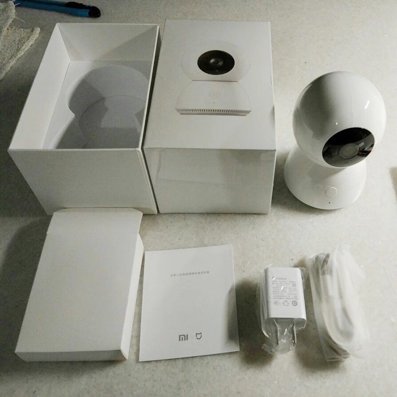 Xiaomi Mijia Xiaobai Smart IP Camera 360 Angle 1080P Full HD Night Vision Camcorder WiFi Wireless Camera APP Control Smart Cam