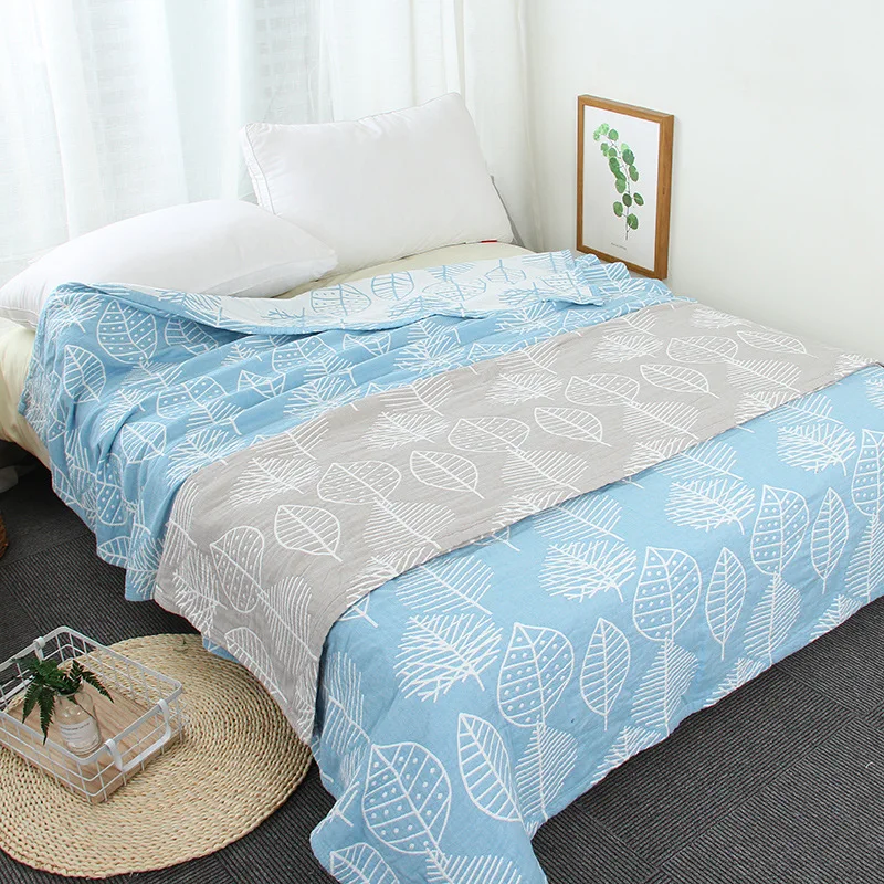3 Слои марли плед Одеяло постельные принадлежности Хлопковое полотенце одеяло для дивана; для кровати; для автомобиля офисные Портативный воздушное одеяло плед