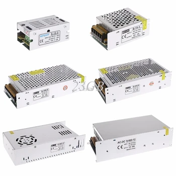 

AC 100-260V To DC 12V Switch Power Supply Driver Adapter FOR LED Strip Light JUN28_25Aug NO