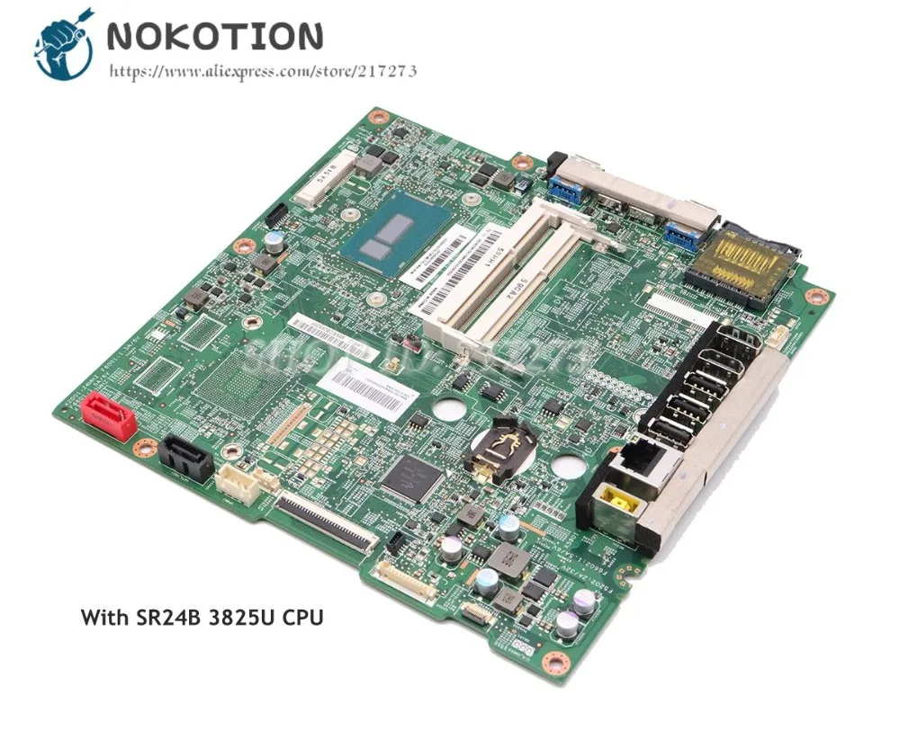 

NOKOTION 5B20K70170 S5030 MB 14055-2 348.01X05.0021 For Lenovo C50-30 All-In-One AIO Motherboard SR24B 3825U CPU