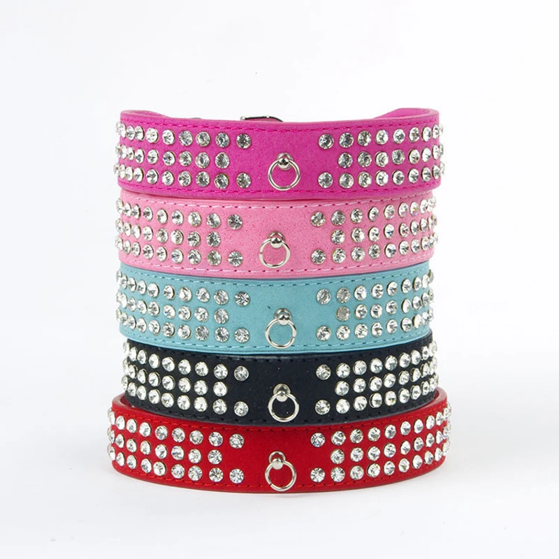 Online Buy Wholesale rhinestone dog collar from China rhinestone dog