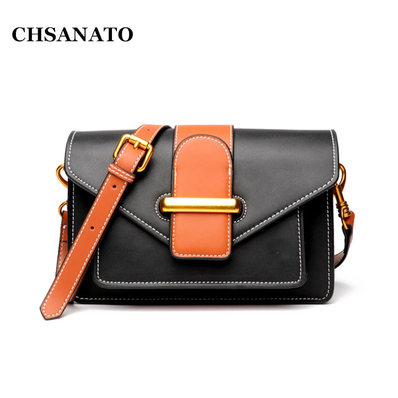 

CHSANATO Women Messenger Bags Classical England Design Famous Lock Women Bag Good Quality Hot Female Small Tote Bolsas