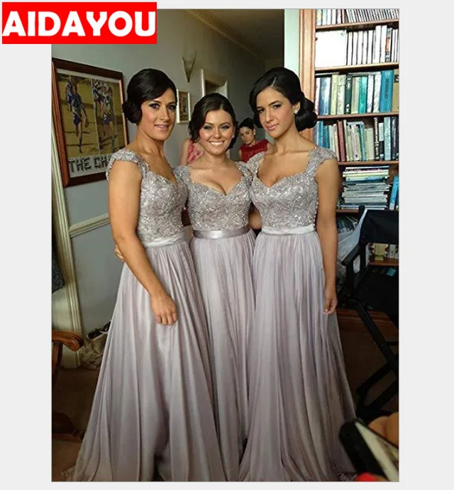 

Bridesmaid Lace Maternity Elegant Long Sleeve Maxi Banquet Prom mother Dresses Gown Evening Quinceanera wed011