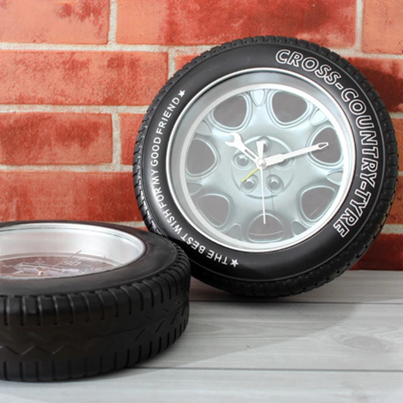 Alarm Clock Home Bedroom Table Desktop Decoration Fashion Car Wheel Alarm Clocks Creative Car Tire Bell Standard Alarm Clock Home Bedroom Table Desktop Decoration Fashion Car Wheel Alarm Clocks Creative Car Tire Bell Standard