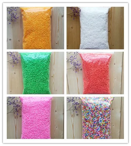 15g /bag DIY Snow Mud Particles Accessories Slime Balls Small Tiny