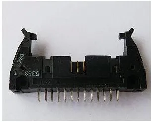 

Free shipping new connector spacing 2.54MM DC2-26P 2 * 13 26-pin header connector hook horns straight needles