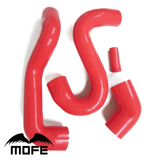 MOFE Racing оригинальный логотип 4 шт силиконовый турбо шланг комплект для Saab 9 5 2008 ~