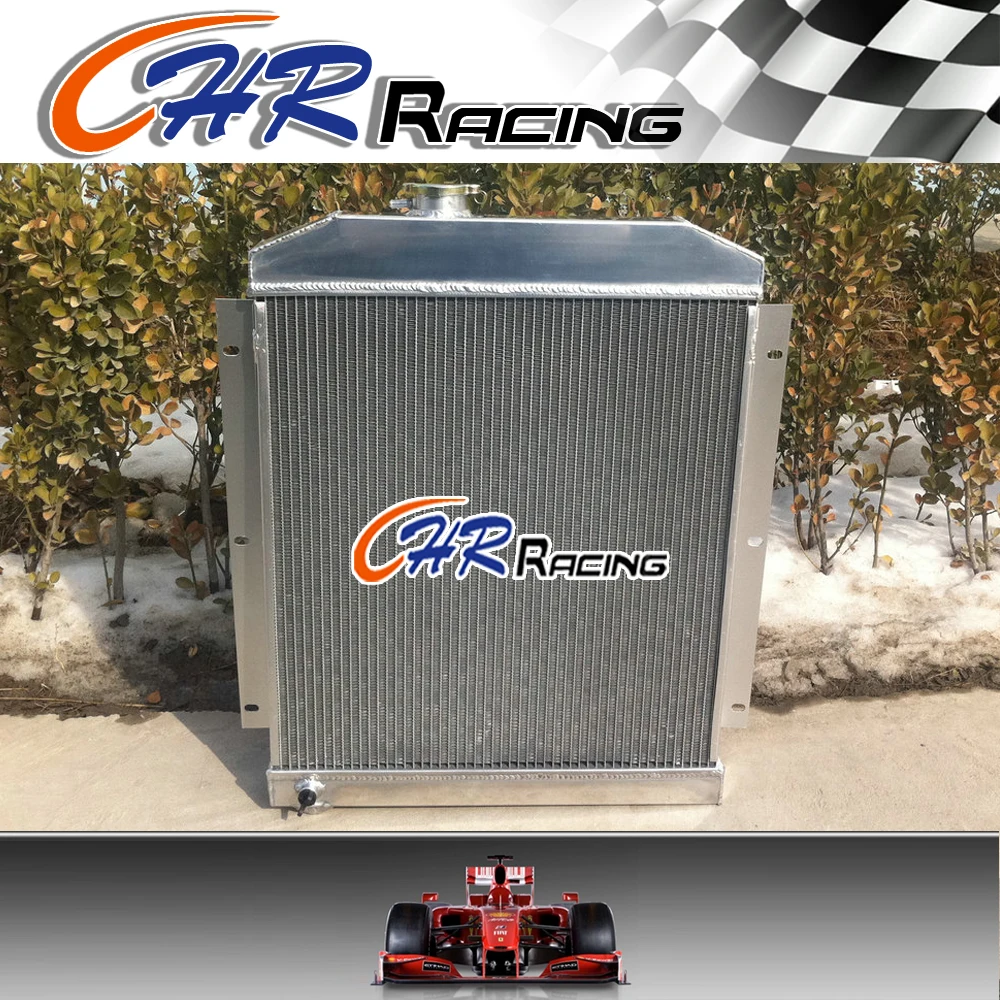 for 1947 1954 48 49 50 51 52 53 Chevy Pickup Aluminum Radiator 3ROW