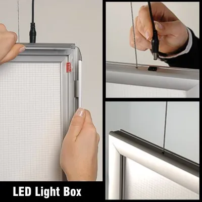 Алюминиевый светодиодный лайтбокс с рамкой для рекламы|lightbox|lightbox ledlightbox frames |