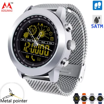 

Smart watch DX18 passometer smart clock With pointer smartwatch for iphone android 5ATM waterproof Activities tracker