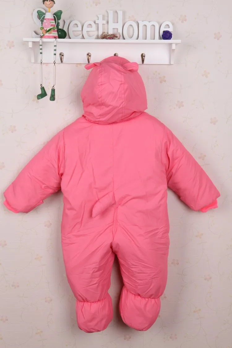 Autumn & Winter Newborn Infant Baby Clothes Fleece Animal Style Clothing Romper Baby Clothes Cotton-padded Overalls CL0437 (16)