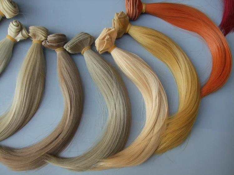 25 см кукольный парик толстые DIY парики для BJD SD куклы/волосы для ручной работы DIY тканевая кукла