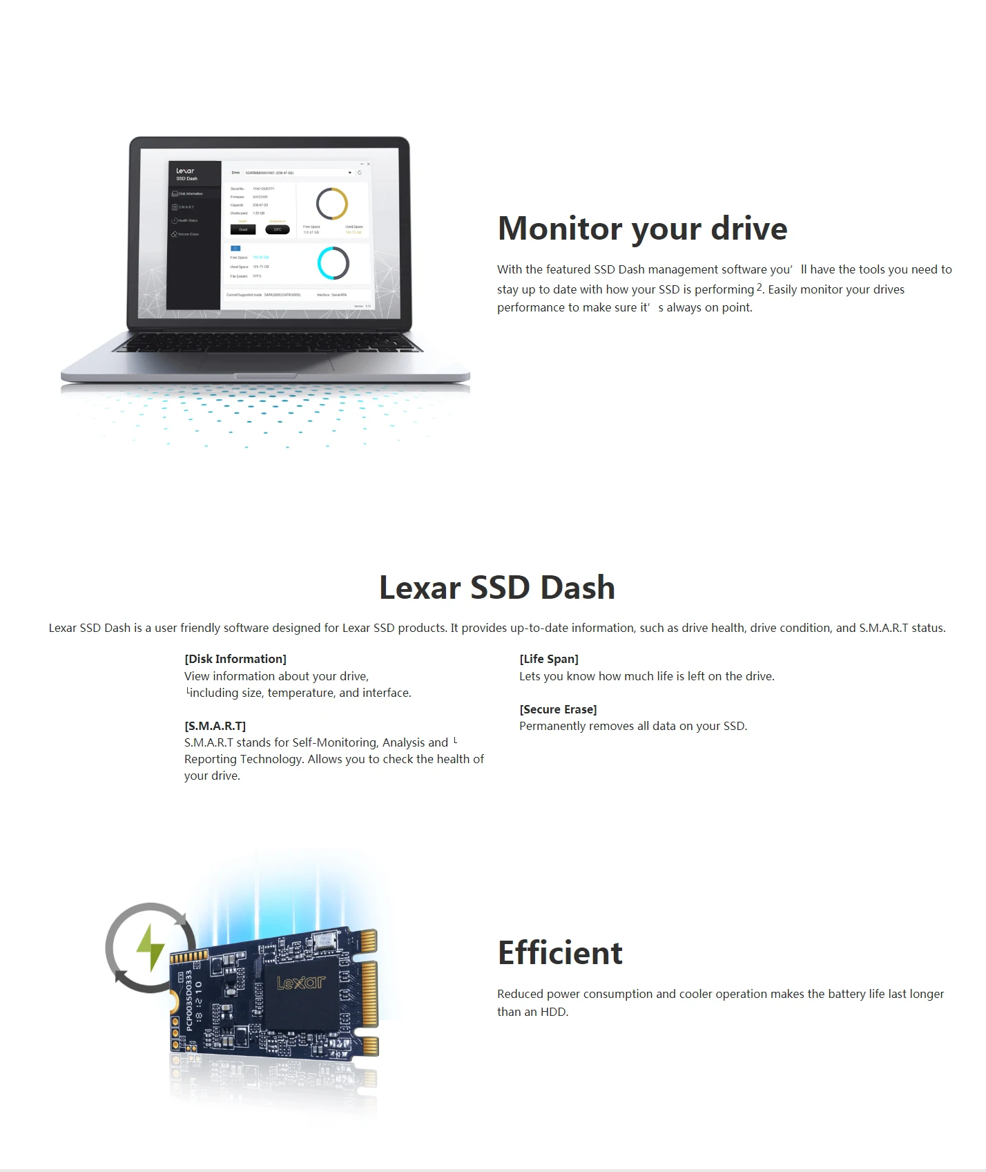 Lexar Накопитель SSD с протоколом nvme M.2 2242 512 ГБ m.2 ssd жесткий диск HDD hd SSD m2 2242 nvme 128 ГБ 256 Гб жесткий диск для ноутбука PC NM520 PCIe