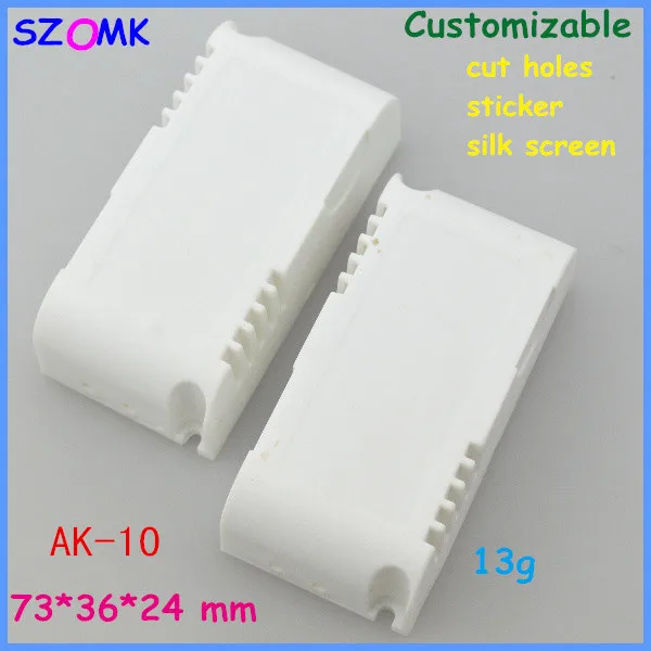 Szomk diy Электроника проект коробка электронный чехол (20 шт.) 73*36*24 мм abs пластиковый