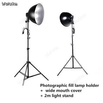 

Photographic fill lamp holder wide mouth cover light stand lighting set clothing portrait anchor shooting equipment CD50 T11