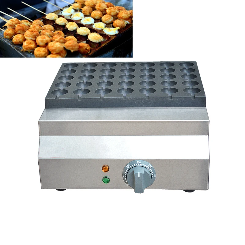 Free shipping Electric Mini Quail Egg Maker Mini Octopus balls Takoyaki