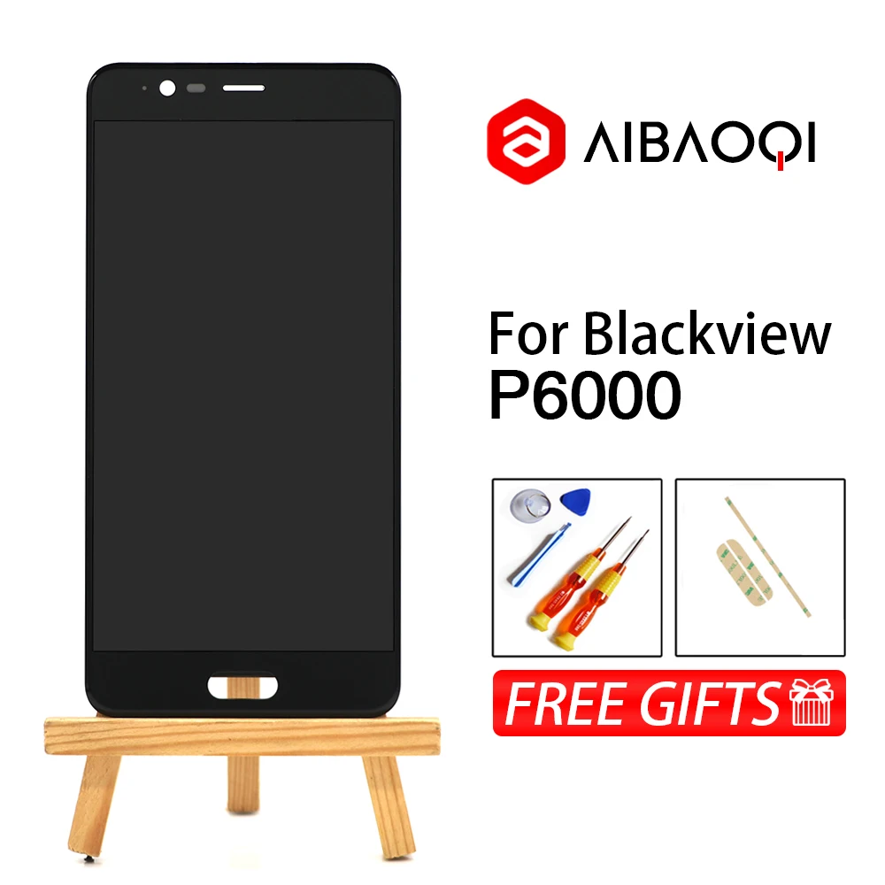 Сменный сенсорный ЖК-экран AiBaoQi 5 дюйма 1920x1080 для Blackview P6000 Android 7 1 | Мобильные