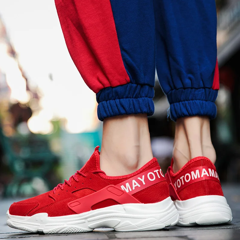 

New Plus Size Men Casual Shoes Breathable Light Outdoor Trainers Lace Up Fashion Mens Tenis Shoes Chaussure Homme Zapatos Hombre