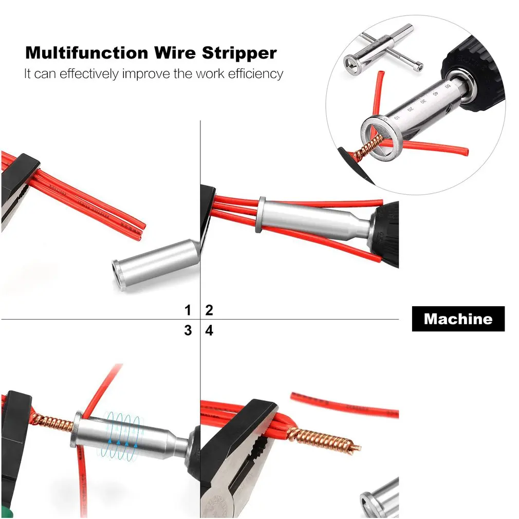 Ручная машина двойного назначения, закручивающийся соединитель, электрическая линия, устройство для параллелизатора, устройство для зачистки проводов, автоматическая зачистка