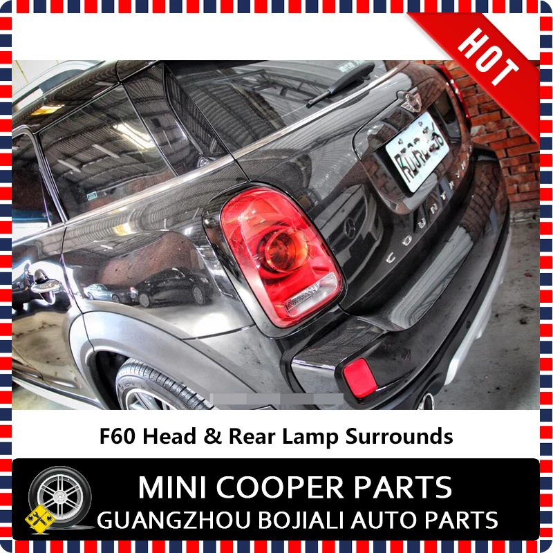 Фирменная Новинка ABS Пластик mini countryman F60 только черный Цвет задние фонари+ повязка для головы лампы диски окружает покрытие thinline(4 шт./компл